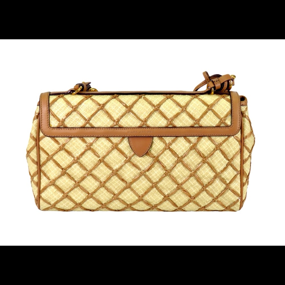 Womens Marc Jacobs Collection Raffia Baroque Shoulder Bag Small - Picture 10 of 14